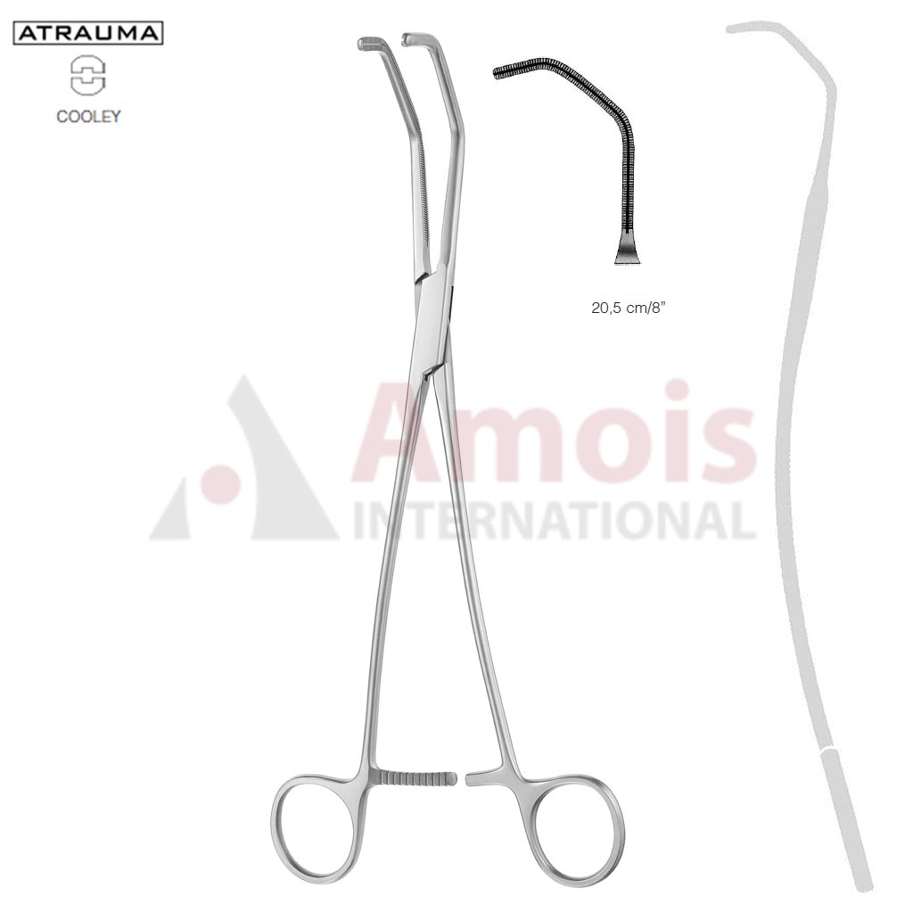 COOLEY Anastomosis Clamps 20.5cm 31mm