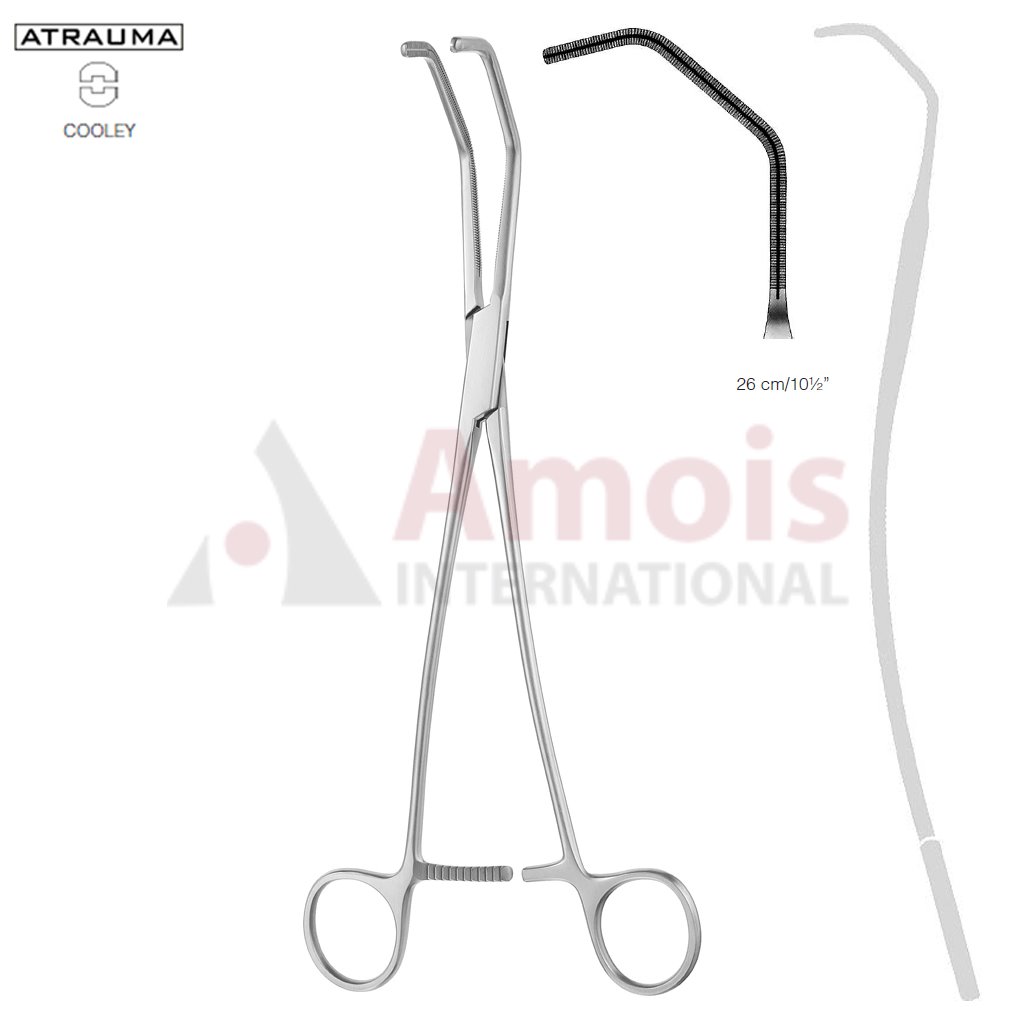 COOLEY Anastomosis Clamps 25cm 50mm
