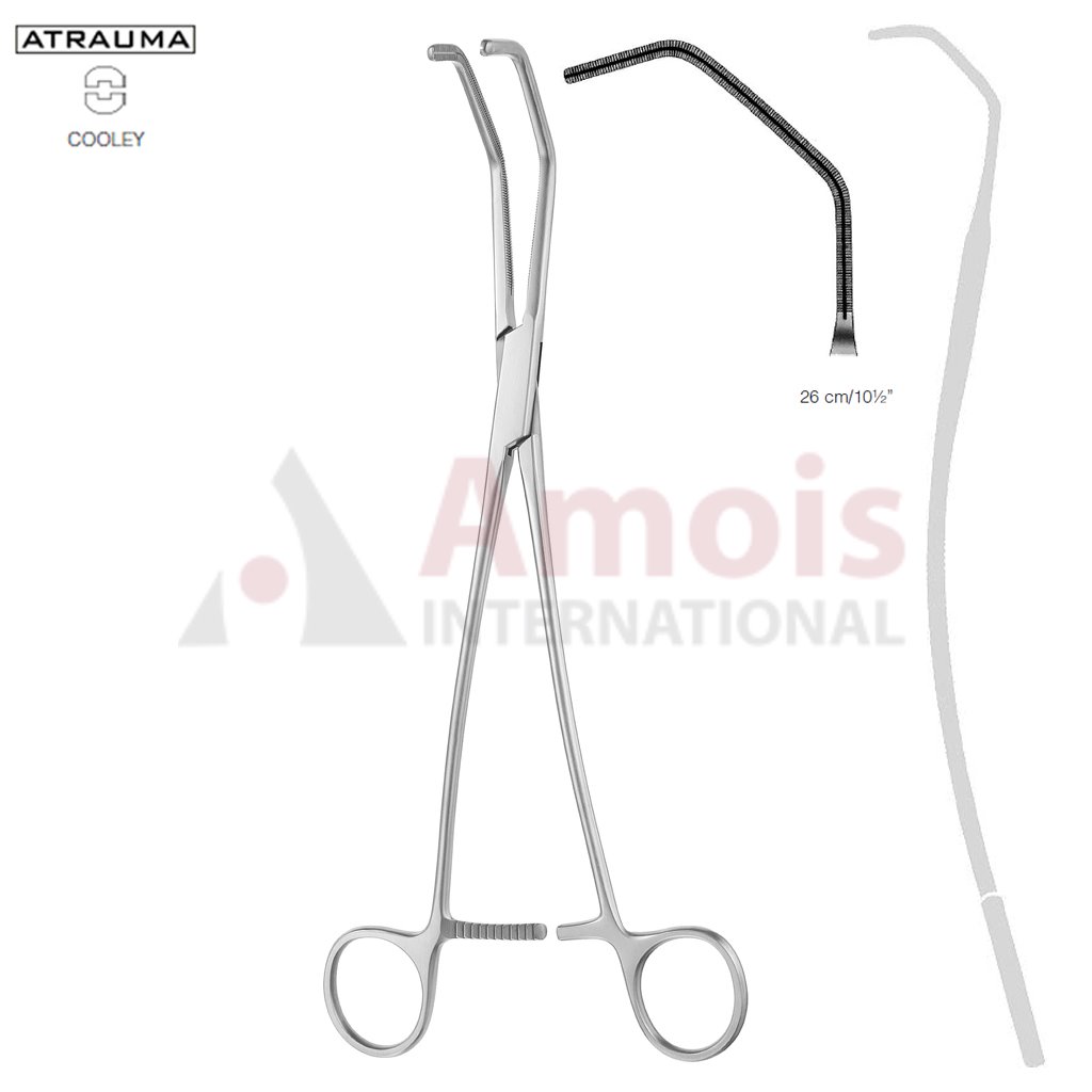 COOLEY Anastomosis Clamps 26cm 63mm