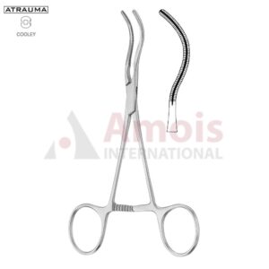 COOLEY Forceps Atraumatic Spoon Sharp 14 cm