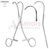 COOLEY Forceps Atraumatic 17cm Half Serrated