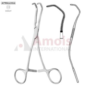 COOLEY Forceps Atraumatic 17 cm with Graduation Marks