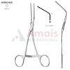 COOLEY ATRAUMATIC Vascular Clamp, Angled, 60 Degree, 160 mm (6 1/4"), Toothing COOLEY, Jaw Length: 35 mm, For Pediatrics