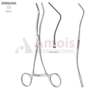 Atraumatic Cooley Renal Artery Clamp - 19 cm (7 1/2")