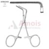 COOLEY ATRAUMATIC Vascular Clamp, Angled, 90 Degree, 100 mm (4"), Toothing COOLEY, Jaw Length: 41 mm