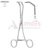 COOLEY ATRAUMATIC Vascular Clamp, Angled, 60 Degree, 170 mm (6 3/4"), Toothing COOLEY, Jaw Length: 56 mm, Width: 36 mm, For Pediatrics