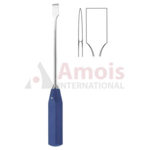 Dahmen Bone Chisel With Handle 30cm Angulated