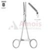 DARDIK Atraumatic Multi-Purpose Vascular Clamp 14.5cm (5 3/4"), 45 Degree Angled, Jaw Length 30,0mm, 2x3 Teeth