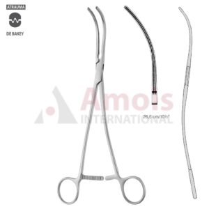 DeBakey BAHNSON Atraumatic Aneurysm Clamp 26,5cm Light Curved