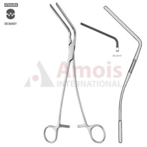 DeBakey-MORRIS Atraumatic Aneurysm Clamp 25cm (10"), 2x3 Teeth