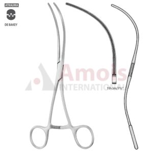 DeBakey Forceps Atraumatic S-shaped 19cm