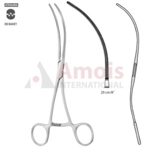 DeBakey Forceps Atraumatic S-shaped 20cm