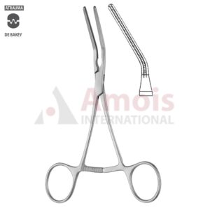 DeBakey Coarctation Clamp 15cm (6"), Angled Downwards