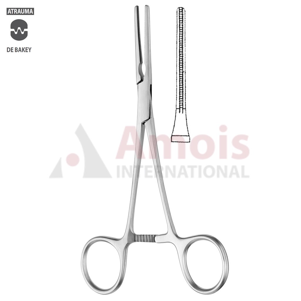 DeBakey Atraumatic Coarctation Clamp 16cm (6 1/4"), Straight