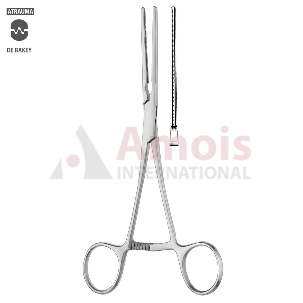 DeBakey Atraumatic Coarctation Clamp 17cm (6 1/2"), Straight