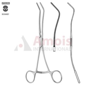 DeBakey Atraumatic Anastomosis Clamp 20cm (8"), Angled