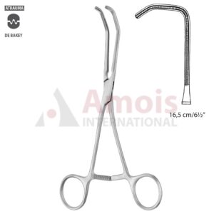 DeBakey REYNOLDS Anastomosis Clamp Small 16.5cm Angled 85 Degree