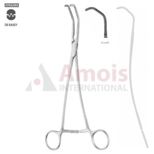 DeBakey SATINSKY Clamp 23.5cm L68mm, Jaw 32mm