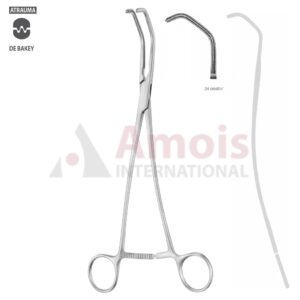 DeBakey SATINSKY Clamp 24cm L76mm, Jaw 40mm