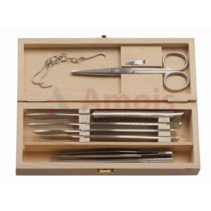 Dissector Set In Wooden Box