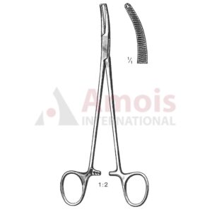 Faure Peritoneum Forceps Straight Curved 20cm