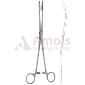 Fletcher (Javerts)Cotton Swab Forceps With-Ratchet 25cm