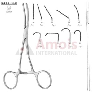 COOLEY Atraumatic Pediatric Clamp, Extra Delicate