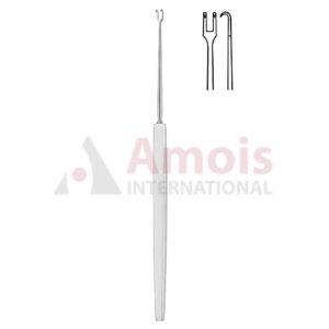 Freer Mucous Hooklet 2 Prong Sharp