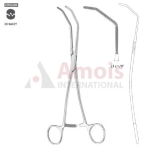 GLOVER DeBakey Auricular Appendage Clamp, 23cm