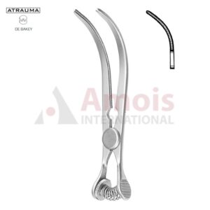 Glover Atraumatic Bulldog Clamp Curved