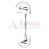GOELET Retractor Double-Ended 19cm 40x37/32x25mm