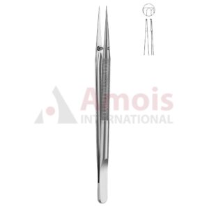Gomel Knotting Forceps 1x2 Teeth 18cm