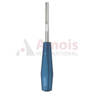 Bone Gouges 22cm 9mm For Removing Broken Screws With Handle