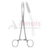Gross Maier Dressing Forceps Curved With Ratchet, Round