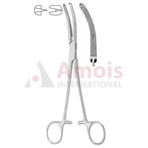 Gwilliam Hysterectomy Forceps 1x2 Teeth 20cm