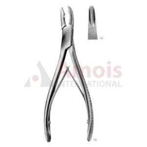 Hakansson Bone Rongeur Lateral Curved 17cm 5mm Bite