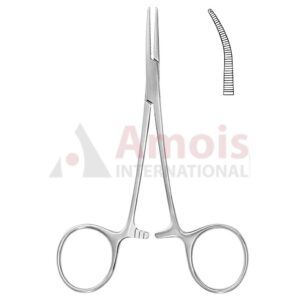 Halsted Mosquito Hemostatic Forceps 1x2 Teeth Curved