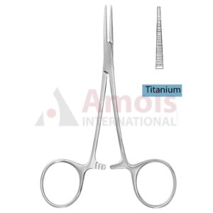 Titanium Halsted Mosquito Hemostatic Forceps Straight 12.5cm
