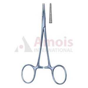 Titanium Halsted Mosquito Hemostatic Forceps 1x2 Teeth Straight 12.5cm