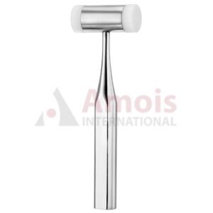 Bone Mallet With Interchangeable Plastic Disks 18.5cm 135g Diameter 25mm