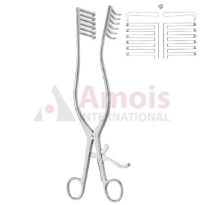 Hemi-laminectomy Retractor 26.5cm Sharp 6 X 6 Prong