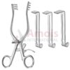 Henley Self Retaining Retractor Complete, Sharp With 3 Center Blades