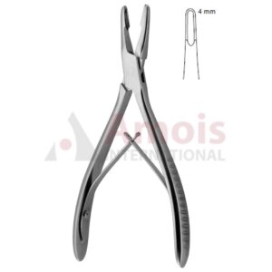 Jansen Bone Rongeur Straight 17.5cm 4mm Bite