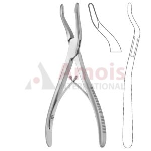 Jansen Bone Rongeur Box-Lock S-Shaped 19cm 4mm Bite