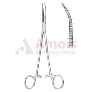 Kelly Hemostatic Forceps Curved Fig.1