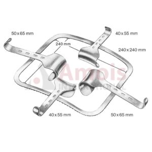 Kirschner Abdominal Retractor Square Complete