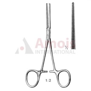 Kocher Hemostatic Forceps Delicate Straight