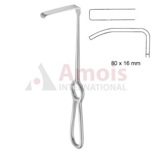 Kocher Langenbeck Retractor 80x16mm