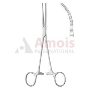 Kocher Nippon Hemostatic Artery Forceps Curved 1x2 Teeth