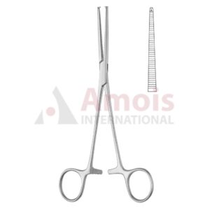 Kocher Nippon Hemostatic Artery Forceps Straight 1x2 Teeth